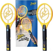ZAP IT! Bug Zapper Twin Pack - Rechargeable Mosquito Fly Killer and Bug Zapper