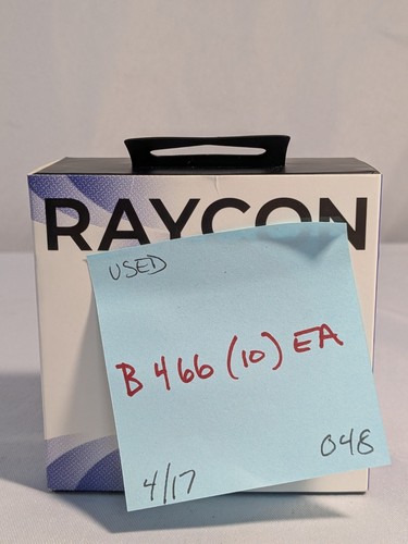 Raycon Everyday RBE726 Black Bluetooth Active Noise Cancellation Earbuds - Zdjęcie 12 z 12