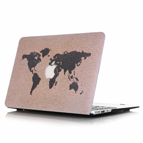 Marble Paint Map Lip Case Cover For Macbook Pro Air 11" 12" 13" 15" 16" A2485 - Picture 16 of 31