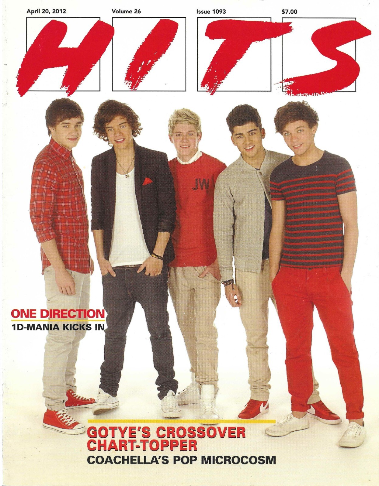 One Direction & David Guetta 2012 Promo Poster