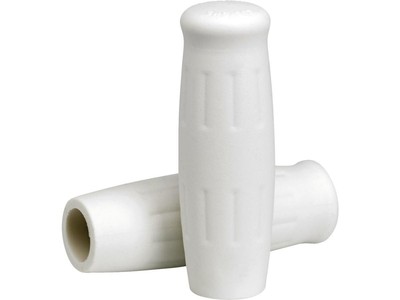 LOWBROW Customs Classic Grips White 1''