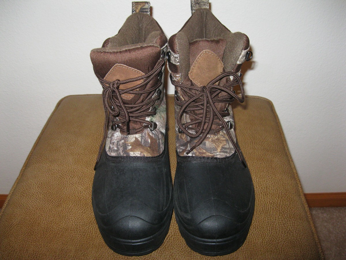 Ozark Trail 8 in  Realtree Camo Print Size 11.5 Waterproof- W/3m Thinsulate. Men main image 2