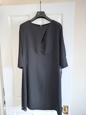 Authentic New Versace Black Dress RRP £1580 UK Size 10 EU 44 