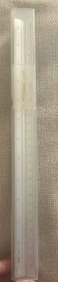 DEZI Aluminum Alloy Triangular Ruler Straight Ruler Architectural Engineering