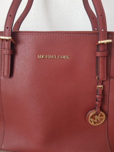 Michael Kosrs Tasche Bordeaux. Schöne Tragetasche in Toller Farbe - Bild 4 von 11
