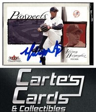 Adrian Hernandez 2002 Fleer Tradition #460 Yankees TTM/IP Signed Autographed