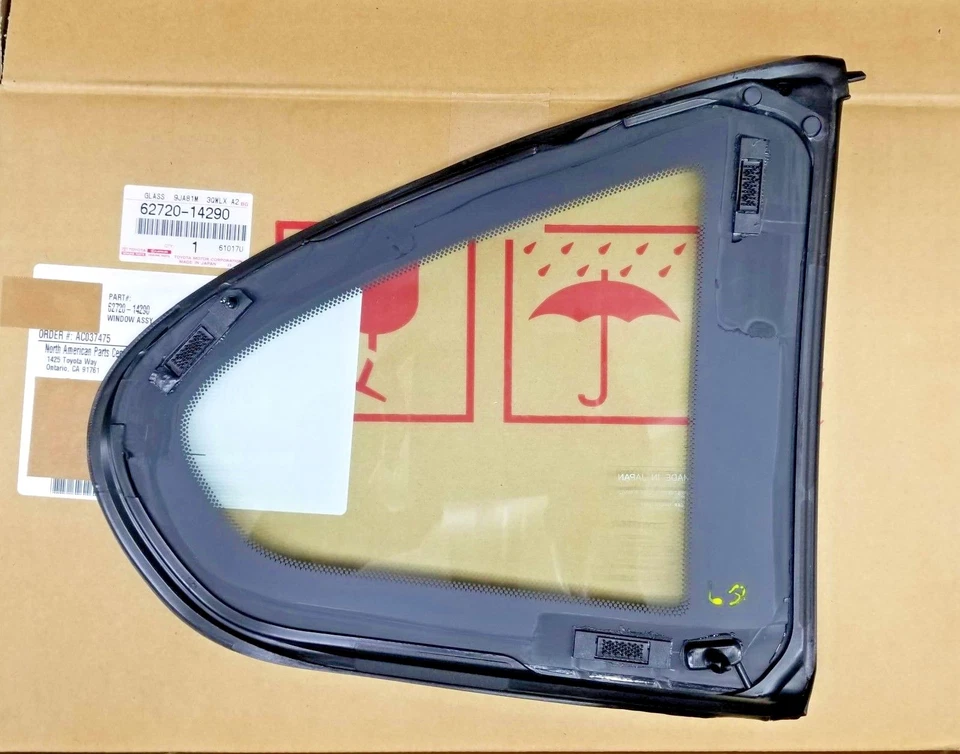 Toyota Supra MK4 JZA80 1993-1996 cuarto de vidrio izquierdo y derecho OEM techo Targa Foto 4 de 4