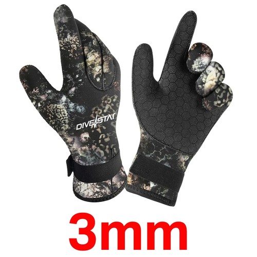 Guantes de buceo Surf Traje de neopreno Guantes camuflados Neopreno Térmicos Antideslizantes Flexibles - Imagen 6 de 16
