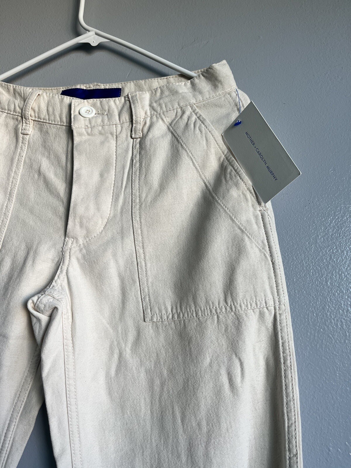 MOTHER Carolyn Murphy Jeans Women - 26 Cream A Limited-edition  Sty 10786-1172