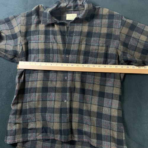 Eagle Earth Sportswear, Single Needle, Tailoring Flannel Short Sleeve Vintage - Picture 12 of 17