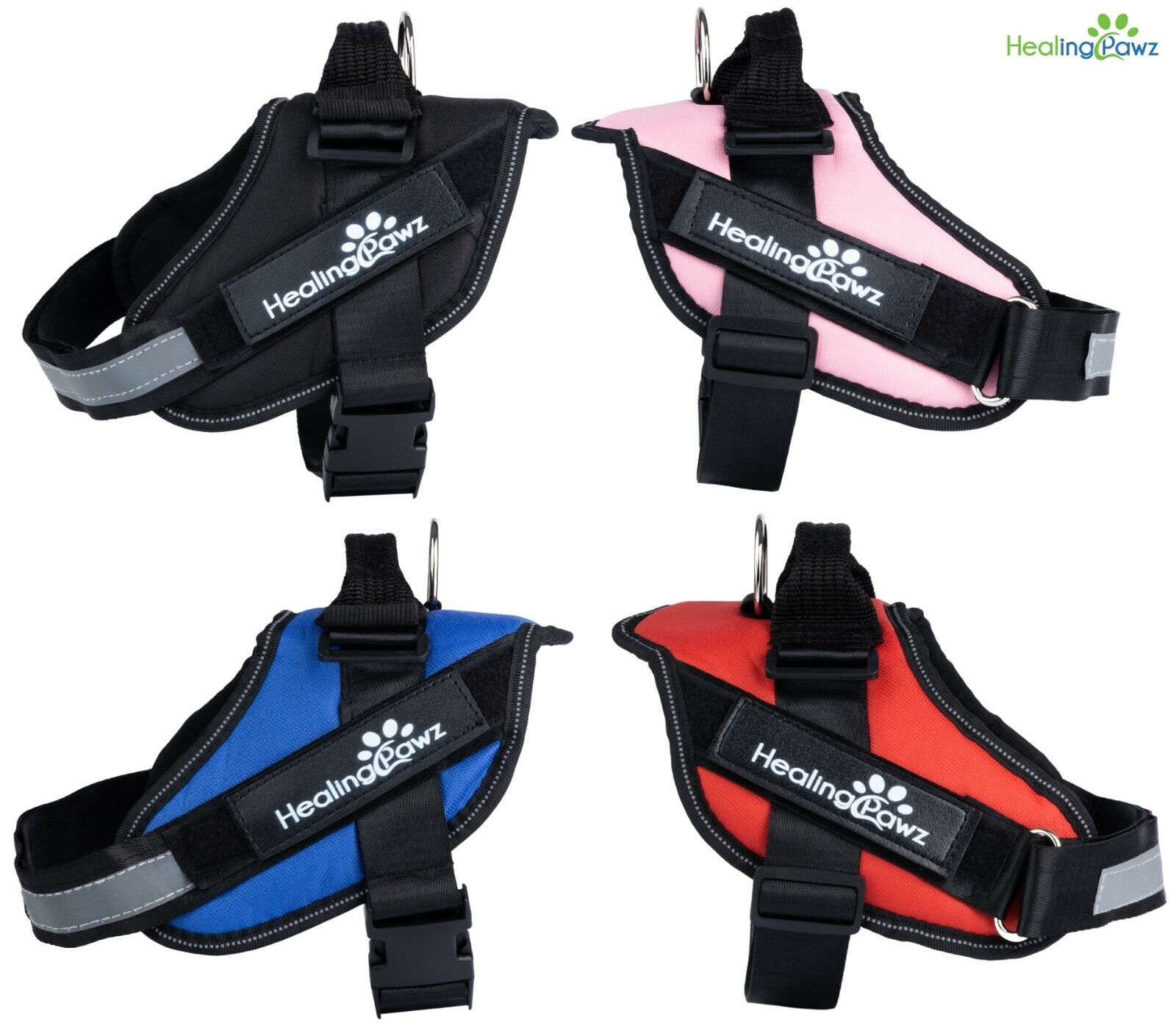 Dog Harness Strong No Pull Premium Dog Puppy Harness Adjustable Reflective Vest