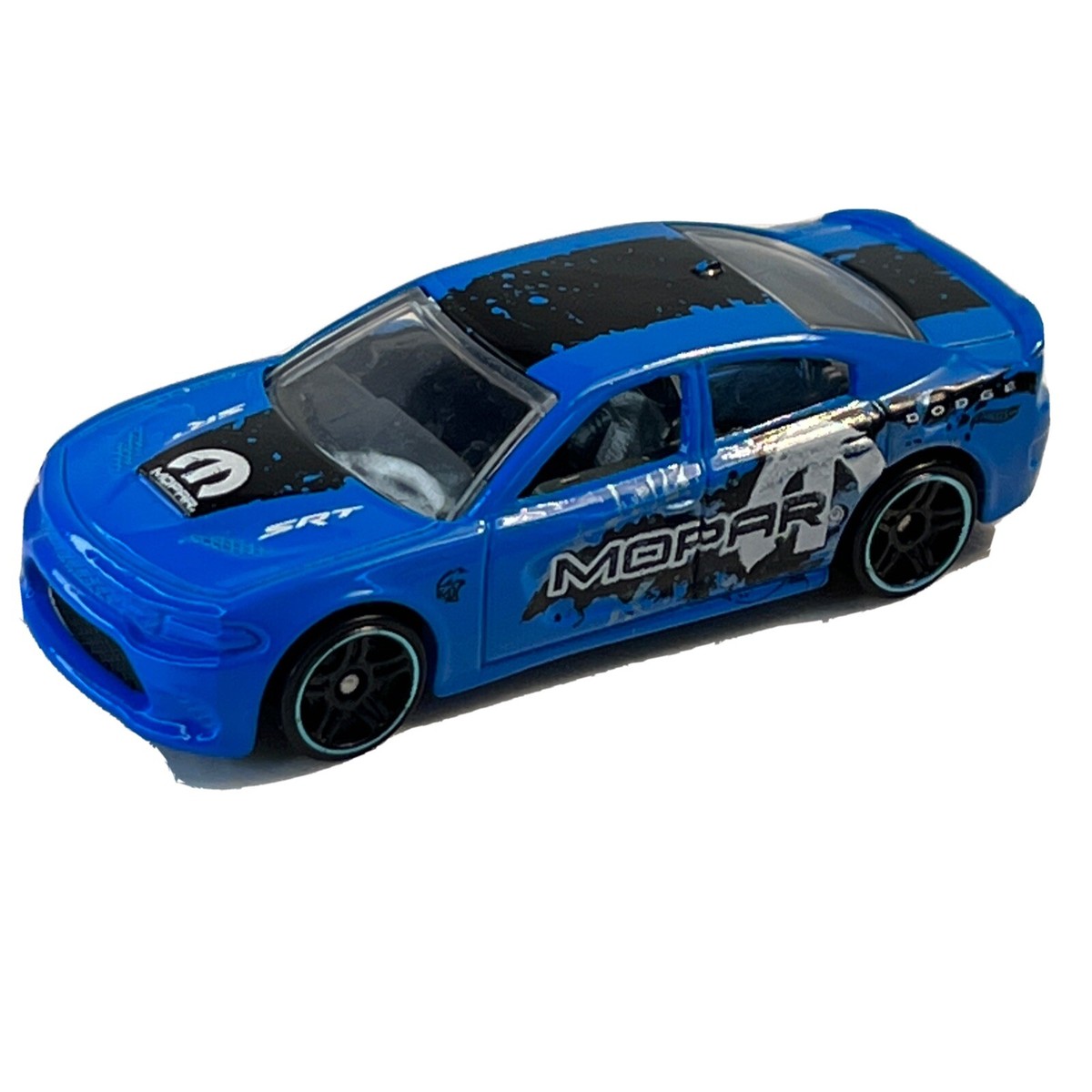 Hot Wheels 2015 Dodge Charger SRT Blue MOPAR Speed Graphics Mint Adult  Collected