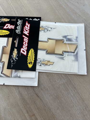 Chevrolet Bowtie with Flame Decal 5 Piece - Picture 2 of 4