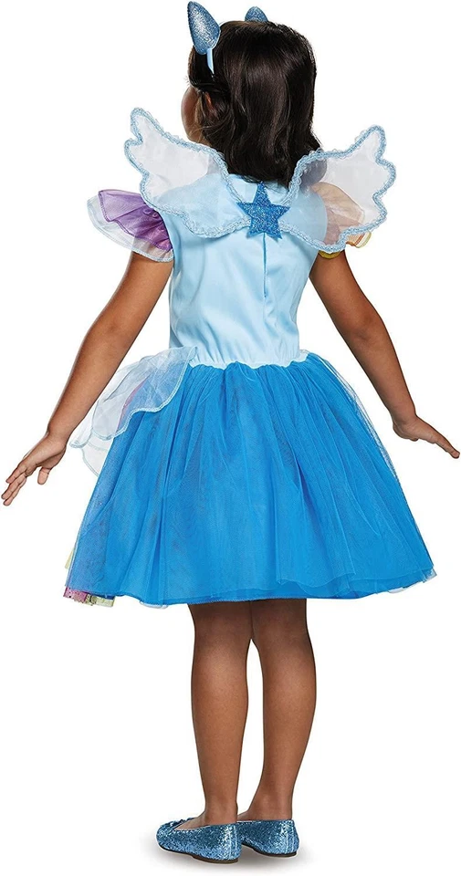 Disfraz de My Little Pony Rainbow Dash Tutú Deluxe Mediano/7-8 Azul Foto 2 de 3