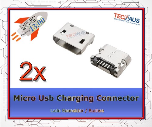 Micro Usb 5 pin Lade konnektor für ZQS4239 Blue Tooth Speaker Charging Connector - Bild 3 von 4