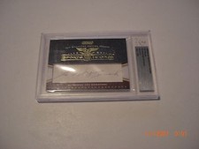 EDD ROUSH 2009 LEAF SPORTS ICONS UPDATE AUTO 22/37 HOF SIGNED CARD