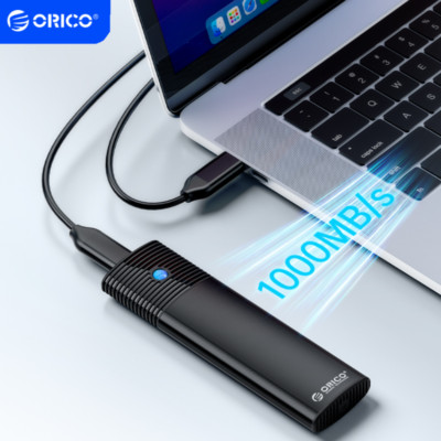 ORICO M.2 NVMe SATA SSD Hard Drive Enclosure Case USB 3.2 Gen2 M.2 NVMe Reader