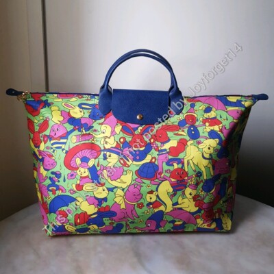 Travel Bag Longchamp 1624 2015 Limited Ed Longchamp X Jeremy Scott