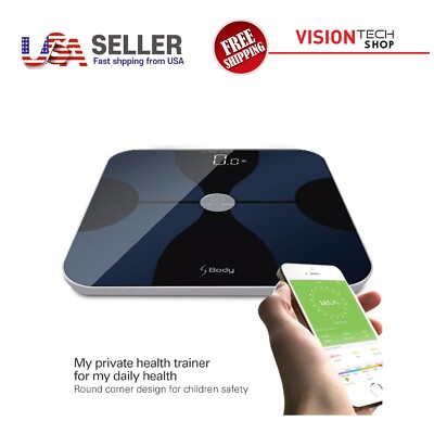 Smart Body Fat Composition Scale with iOS & Android App for Body Weight & BMI