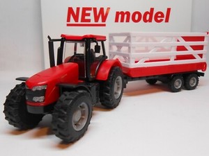 toy tractor and trailer set