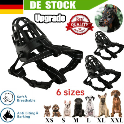 Maulkorb für kleine mittlere große extra große Hunde Anti-Beißen-Korbmaulkörbe-