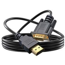 Reliable HDMIs to VGA Adapter Cord for Laptop and HDTV Strong practicability