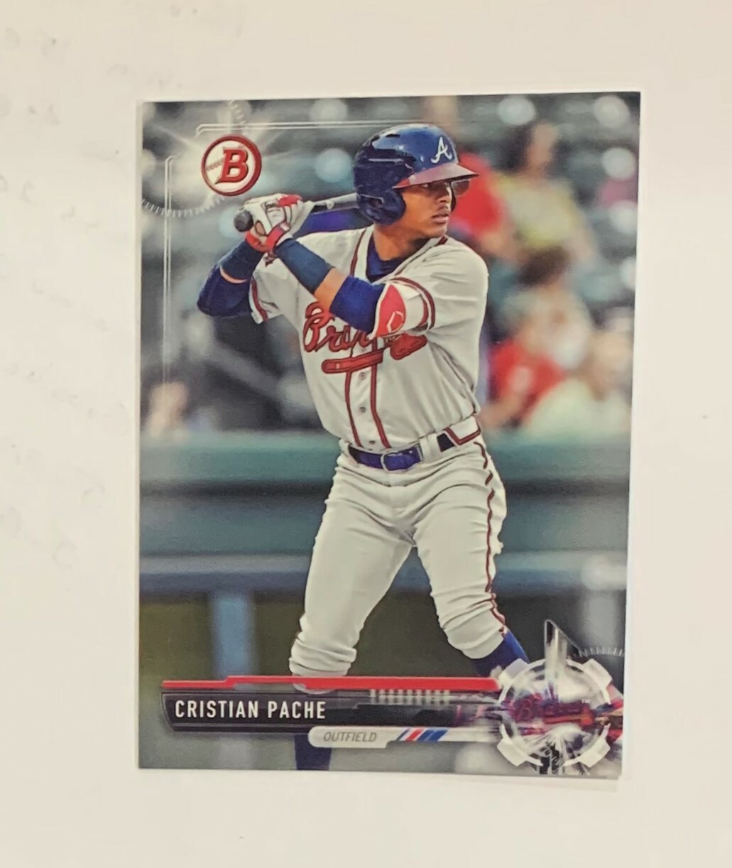 CRISTIAN PACHE - Braves - 2017 Bowman Draft #BD-40   FS  QTY