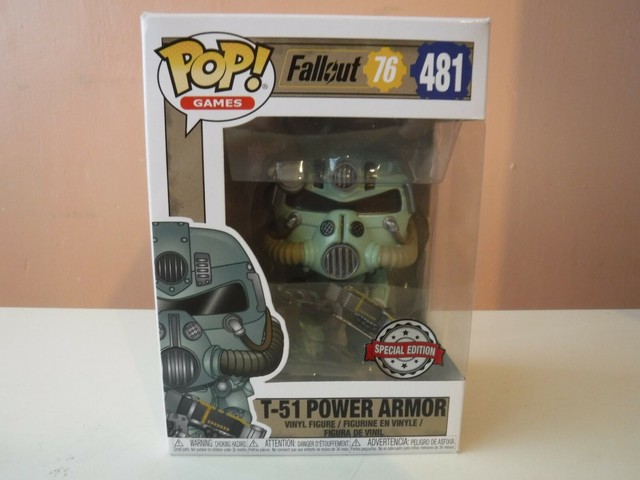 T 51 Power Armor Walmart Tricentennial 479 Fallout 76 Funko Pop Acquisti Online Su Ebay