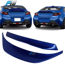 Fits 22-25 Subaru BRZ Toyota GR86 #K7X Blue IKON Style Roof & TRD Trunk Spoiler