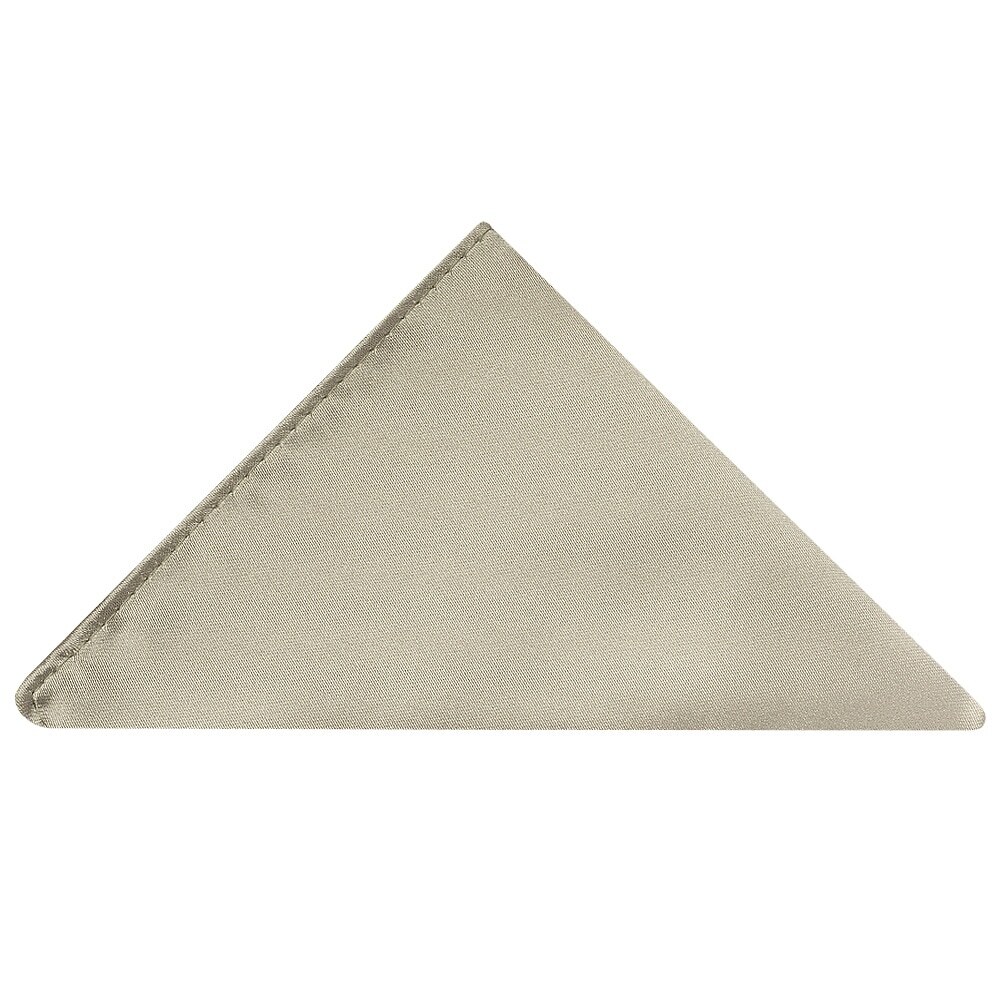 Plain Satin Dusty Sage Pocket Square Wedding Christening Hanky Handkerchief