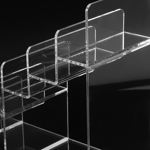 1Pc Multi Acrylic Storage Rack Transparent Display Stand for Jewelry Wallet - Picture 5 of 12