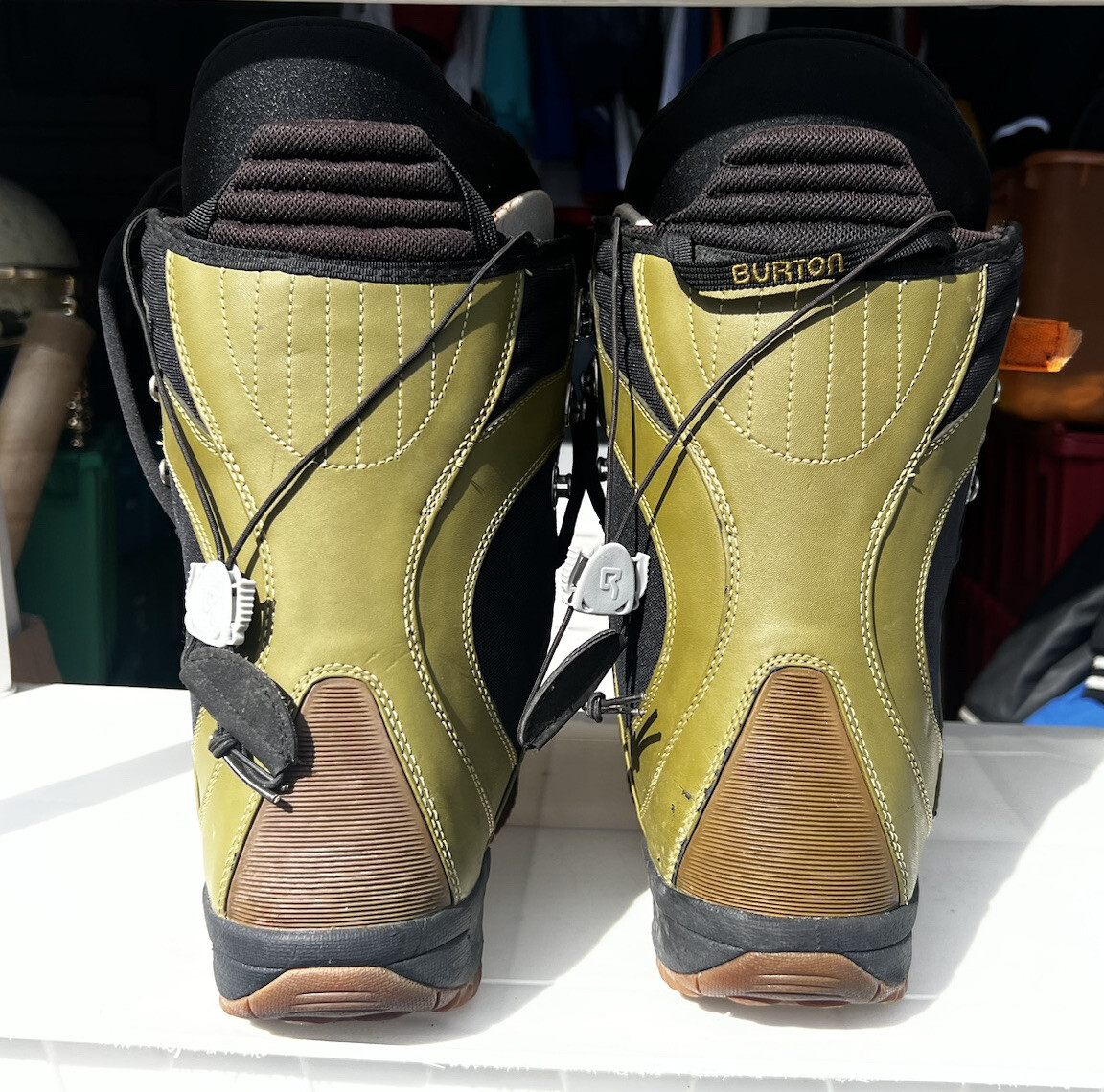 Burton Imprint 2 Snowboard Boots Men's Size 10.5 Olive Green Fs Ltd eBay