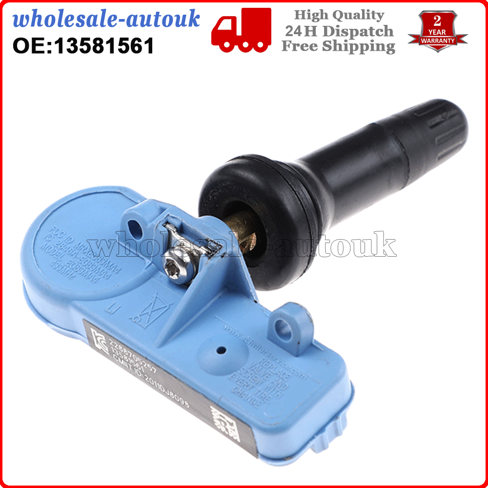 4 Tyre Pressure Monitoring System TPMS Sensor For Vauxhall Cora Mokka X