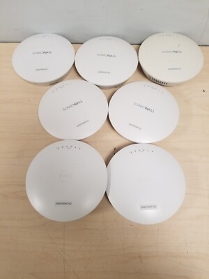 LOT OF 7 Dell SonicWall SonicPoint ACi APL27-0B1 Wireless Access Point PoE