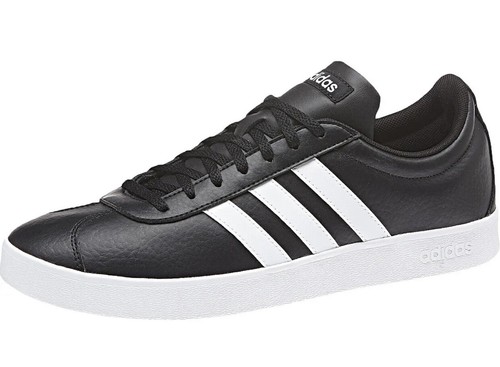 Adidas VL Court 2.0 B43814, Mens, black UK9.5 - Picture 2 of 9