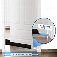 Door Bottom Seal Strip Stopper Under Door Draft Guard Stopper Soundproof Strip