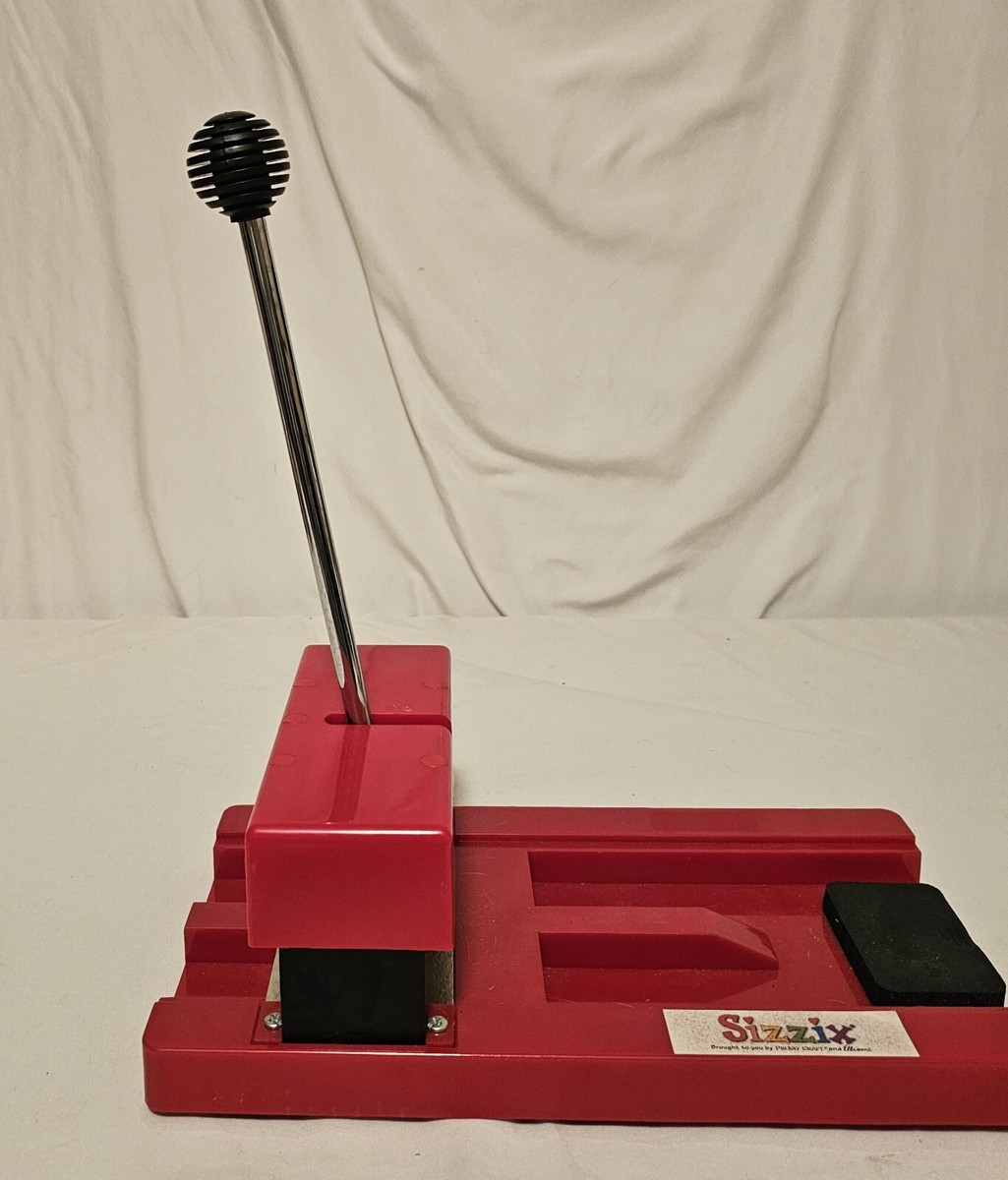 Sizzix Original Red Personal Die Cutter Press Machine System