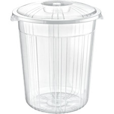 Clear Plastic Bin Kitchen Food Flour Storage Animal Feed Pet Food Container Box
