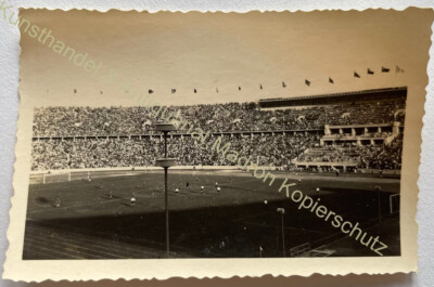 orig. Foto Fussball Spiel um 1935 verm. Berlin