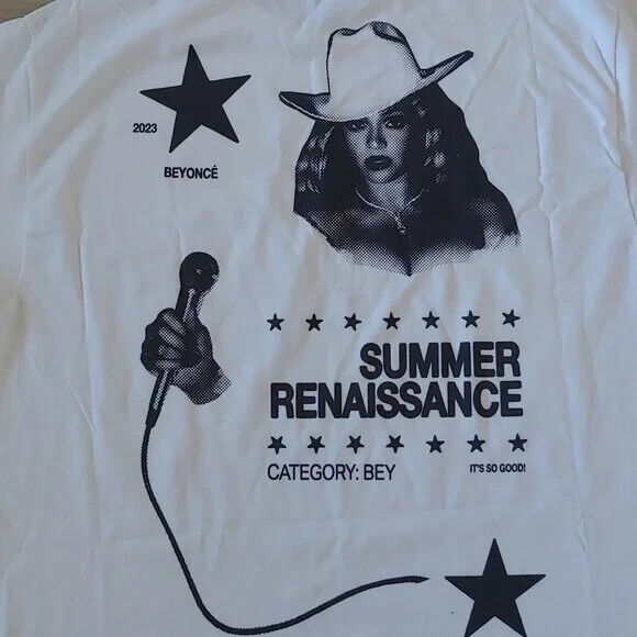 NEW Beyoncé RWT 2023 Summer Renaissance World Tour T-Shirt NEW Beyoncé RWT 2023 Summer Renaissance World Tour T-Shirt