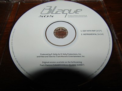 Blaque 808 US promo CD single 2 tracks 1999