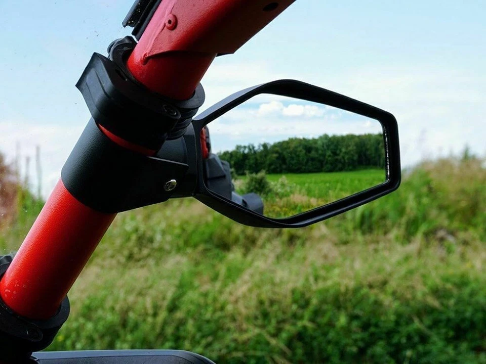 Polaris RZR 570 800 900 1000 Folding Side Rear View Mirrors Dragonfire Racing - Image 4 of 4