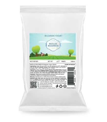 Bacillus Bulgaricus yogurt starter,culture,probiotic(makes 64oz./2litres)