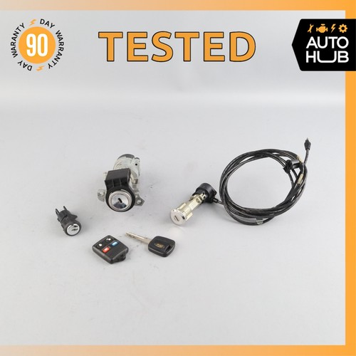 02-05 Ford Thunderbird Steering Ignition Switch Door Lock Key Set OEM 73k - 第 1/23 張圖片