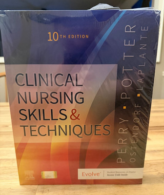 Clinical Nursing Skills and Techniques 10th Edition Elsevier New