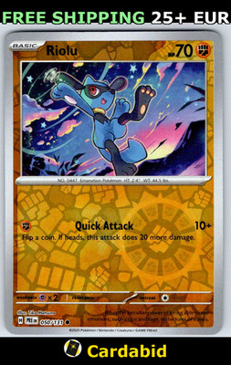 Riolu - PRE #050/131 SV: Prismatic Evolutions Reverse Holo Tika Matsuno NM