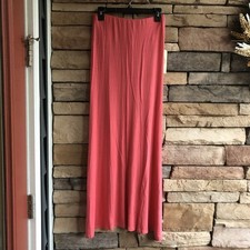 Jarrett Bay Strapless Coral Stretch Maxi Dress NWT Women Medium