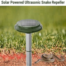 Waterproof 360° Mole Repellent Ultrasonic Solar Powered And Rechargeable Sn ASYG