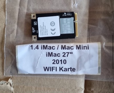 Original Apple 1.4 iMac / Mac Mini iMac 27'' 2010 WIFI Karte