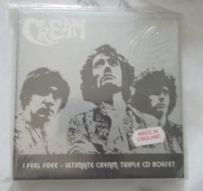 CREAM I FEEL FREE ULTIMATE TRIPLE CD BOX SET NM/NM CD C45
